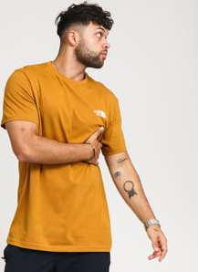 The North Face M SS Simple Dome Tee hnědé