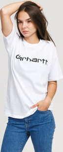 Carhartt WIP W' SS cript T-shirt bílé