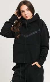 Nike W NSW Tech Fleece WR Hoodie FZ čermá