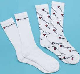 Champion Mix Crew Socks 2Pack bílé / navy