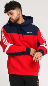 adidas Originals Classics Hoody červená / navy