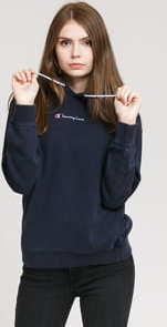 Champion Cropped Hooded Sweatshirt navy