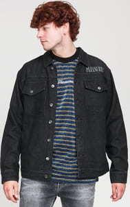 PLEASURES Desire Trucker Jacket black