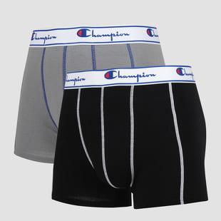 Champion 2 Pack Boxers černé / šedé