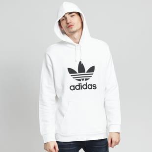 adidas Originals Trefoil Hoodie bílá