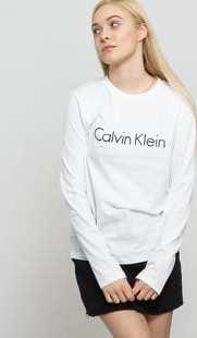 Calvin Klein LS Crew Neck C/O bílé