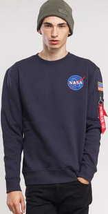 Alpha Industries Space Shuttle Sweater navy