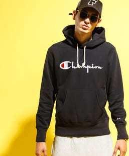 Champion Reverse Weave Hooded navy