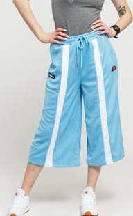 ellesse Dahna Wide Leg Popper Pant světle modré / bílé