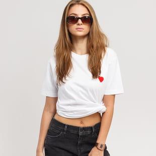 Urban Classics adies Heart Tee bílé