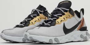 Nike React Element 55 pure platinum / black