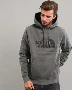 The North Face M Drew Peak Pull Hoody melange tmavě šedá