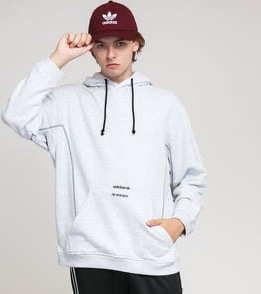 adidas Originals Fashion Hoody melange šedá
