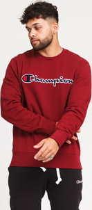 Champion Script Logo Crewneck vínová