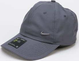 Nike U NSW H86 Metal Swoosh Cap tmavě šedá