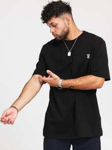 Daily Paper Shield Tee černé