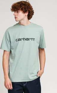 Carhartt WIP Script Tee zelené