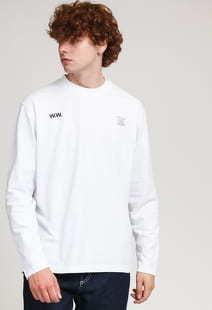 WOOD WOOD Anakin Long Sleeve bílé