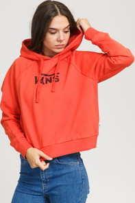Vans WM Flying V FT Boxy Hoody oranžová