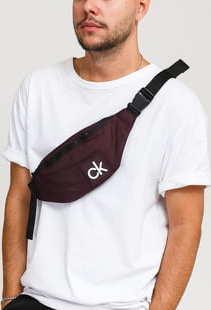 CALVIN KLEIN JEANS Waistbag vínová