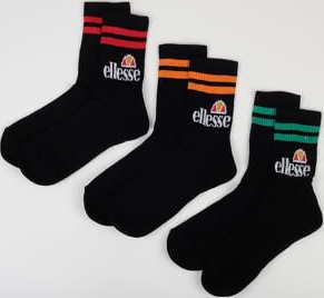 ellesse Pullo 3Pack Socks černé