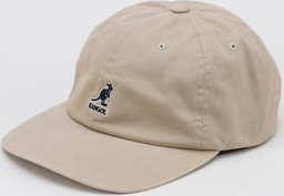 KANGOL Washed Baseball světle béžová