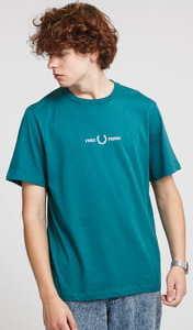 FRED PERRY Graphic Tee zelené