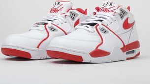 Nike Air Flight 89 LE white / university red - white