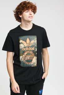 adidas Originals Camo Tongue Tee černé
