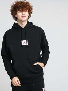 Jordan M J Flight Fleece PO Hoodie černá