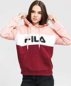 Fila Women Lori Hoody růžová / vínová / bílá