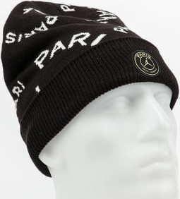 Jordan PSG Jordan Cuffed Beanie černý / bílý