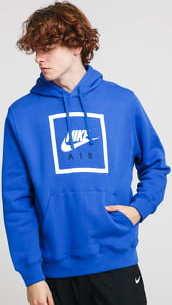 Nike M NSW PO Hoodie Nike Air modrá