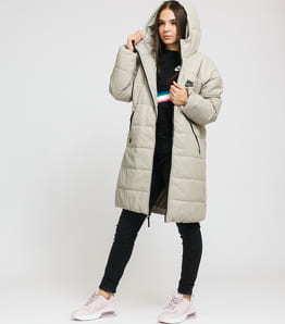 Nike W NSW Core Syn Parka světle béžová