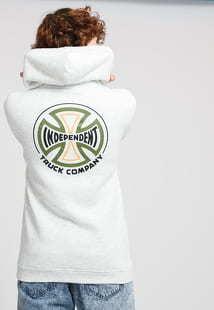 INDEPENDENT Converge Hoody melange šedá