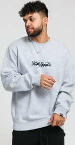NAPAPIJRI B - Box Crew melange šedá