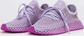 adidas Originals Deerupt Runner W prptnt / prptnt / vivpnk EUR 41 1/3