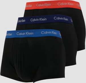 Calvin Klein 3 Pack Low Rise Trunks černé / modré / fialové / oranžové