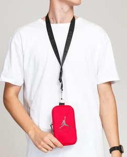 Jordan Air Lanyard Pouch červená