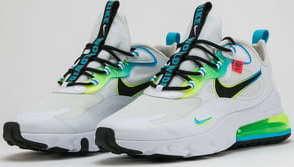 Nike Air Max 270 React WW white / black - blue fury - volt