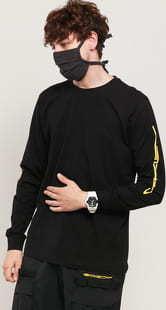 Oakley Tee College LS černé