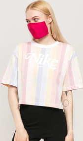 Nike W NSW Retro Femme Top SS multicolor