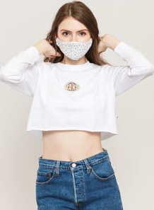 Vans WM Ovaloid LS Tee bílé