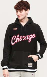 Mitchell & Ness Gametime Pullover Sweatshirt Chicago Bulls černá