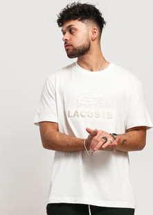 LACOSTE Men's T-shirt krémové