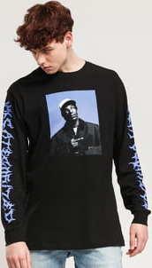 Chi Modu Uncategorized LS Tee černé / fialové