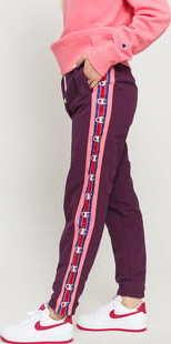 Champion Elastic Cuff Pants tmavě fialové