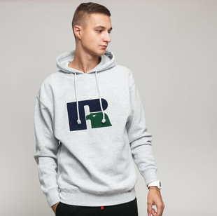 RUSSELL ATHLETIC Mike Hoody melange šedá