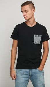 CALVIN KLEIN JEANS Calvin Jeans Pocket Tee černé