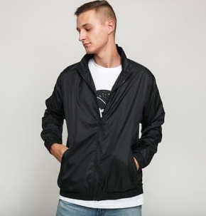Urban Classics Jacquard Track Jacket černá
